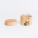 Order Sealed container with lid made of Siberian cedar with engraving K58. ART OF SIBERIA. Livemaster. . Jars Фото №3