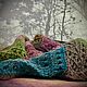 Knitted shawl 'Autumn palette'. Shawls. YULYA BLACKBERRY. Online shopping on My Livemaster.  Фото №2