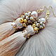 Tassel earrings 'Cream Splendor'. Tassel earrings. nadinbant (Nadinbant). Online shopping on My Livemaster.  Фото №2