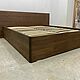Bed 'Sola' made of oak 1600h2000, Bed, Moscow,  Фото №1