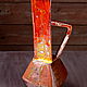 'Hot lava'.Decanter ceramic, Decanters, Moscow,  Фото №1