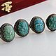 Винтаж:  Кольцо Амазонит СССР. Кольца винтажные. Lovevintage2. Интернет-магазин Ярмарка Мастеров.  Фото №2