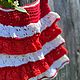 Летняя сумка хлопок кружевная. Сумка через плечо. Вязаные носки CraftSocks. Ярмарка Мастеров.  Фото №4