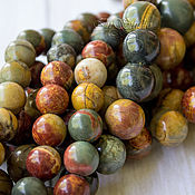 Сердолик 20х8 мм бусины оливка, веретено из натурального камня