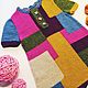 Заказать Dress Tetris Colored. Wool Cats - вязанье и макраме. Ярмарка Мастеров. . Dresses Фото №3
