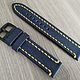 Кожаный ремешок для часов. Арт.VM020b (20мм). Ремешок для часов. VM leather goods. Ярмарка Мастеров.  Фото №5