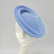 Аксессуары handmade. Livemaster - original item Hat with a veil 