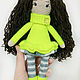 Crocheted play doll, the best doll as a gift for a girl, Stuffed Toys, Permian,  Фото №1