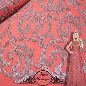Материалы для творчества handmade. Livemaster - original item Crepe sequins italian fabrics итальянские ткани. Handmade.