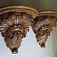 Carved wall console shelf Rococo. Interior elements. Carved decor. My Livemaster. Фото №6
