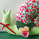 Улитка Тильда. Игрушка текстильная. Сердечки. Куклы Тильда. LA-Design (patchwork). Интернет-магазин Ярмарка Мастеров.  Фото №2