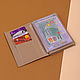 Заказать Обложка для автодокументов и паспорта. Кожаное ремесло. Ярмарка Мастеров. . Обложка на паспорт Фото №3