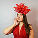 Exclusive Women's Hat Red. Hats1. Novozhilova Hats. Online shopping on My Livemaster.  Фото №2