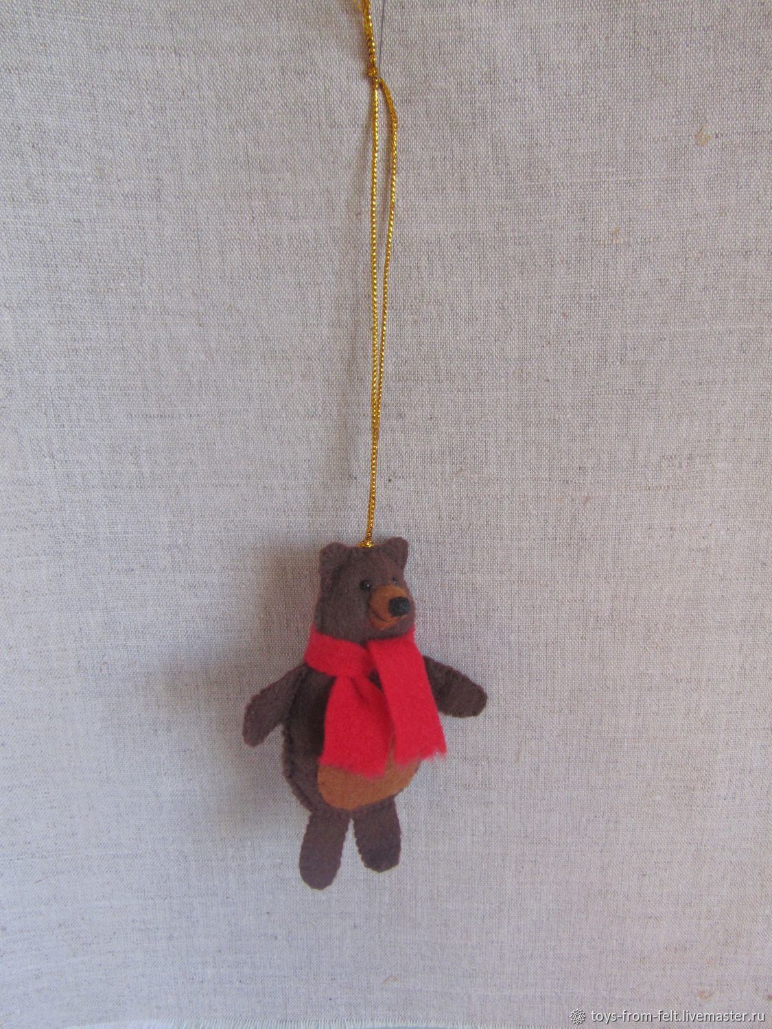 Новогодняя Игрушка Медведь Новогодняя Игрушка Медведь