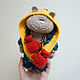Bear 'BOXER', Stuffed Toys, Ulyanovsk,  Фото №1