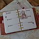 Заказать Gliders on a ring mechanism . Diary . Notepad custom. olga (ontreskina2003). Ярмарка Мастеров. . Planner Notebooks Фото №3