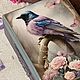 Шкатулка для украшений "Птица", шкатулка подарок. Шкатулки. Студия декора 'Нота стиля'. Ярмарка Мастеров.  Фото №7