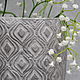 Order  Concrete vase Illusion with voluminous texture for the interior. Decor concrete Azov Garden. Livemaster. . Vases Фото №3