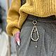 Брелок - обвес на сумку/ аксессуар на джинсы. Брелок. Juletta_Craft. Интернет-магазин Ярмарка Мастеров.  Фото №2