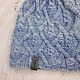 Шапка голубая Malabrigo. Шапки. Алёнушкины вязаные сказки. Ярмарка Мастеров.  Фото №5