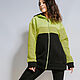Electric green sweatshirt over size. Sweater Jackets. BORMALISA. Online shopping on My Livemaster.  Фото №2