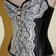 Gentle corset with cups. Corsets. Gleamnight bespoke atelier. Online shopping on My Livemaster.  Фото №2