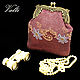 Order Bag with clasp: Vintage lilac. Valti. Livemaster. . Clasp Bag Фото №3