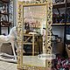 Зеркало в резной раме «Марсель» 120х60 см. Зеркала. Zerkala.market. Ярмарка Мастеров.  Фото №4