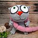 Gato gris con salchichas, Stuffed Toys, Moscow,  Фото №1