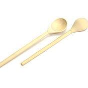 Для дома и интерьера handmade. Livemaster - original item Wooden spoon with long handle L30. spoon wooden. Handmade.