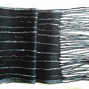 Аксессуары handmade. Livemaster - original item A gift for a man. men`s felted scarf. Handmade.