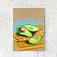 Avocado-oil pastel. Pictures. natabold. Online shopping on My Livemaster.  Фото №2