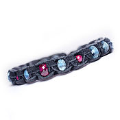 Украшения handmade. Livemaster - original item Bracelet with Topaz. Topaz stone. Ruby stone. Ruby mineral. Spinel. Handmade.