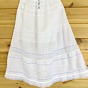 Одежда handmade. Livemaster - original item Skirts: boho skirt 