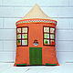Decorative pillow House where the Cat Lives, Pillow, St. Petersburg,  Фото №1