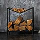 Дровница "Гермес" для камина (арт ГД0129). Камины. GardenDekor. Интернет-магазин Ярмарка Мастеров.  Фото №2
