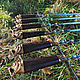 Saber-toothed Tiger skewers, leather case to choose from. Skewers. The Gift Oasis. My Livemaster. Фото №10