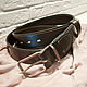 Leather belt, wallet and passport cover. Straps. roman-bushuev (bags-bush). Online shopping on My Livemaster.  Фото №2