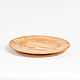 Flat plate made of Cedar from the 'Aristocrat' series 275 mm. T137. Dinnerware Sets. ART OF SIBERIA. Online shopping on My Livemaster.  Фото №2