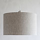 Order Lampshade straight hanging linen 100% (48*48*30). Hill & Mill. Livemaster. . Lampshades Фото №3