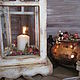 Свечной фонарь " Забытые легенды старых замков..". Подсвечники. Ruslana-majster. Ярмарка Мастеров.  Фото №4