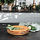 Набор деревянных тарелок из Сибирского Кедра 250 мм TN53, Наборы посуды, Новокузнецк,  Фото №1