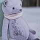 Lavender teddy bear (20 cm). Teddy Bears. Teddy bears by Olga Belozerova. Online shopping on My Livemaster.  Фото №2