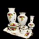 Винтаж: Royal Albert . Old Country Roses. Разные предметы. Часы винтажные. TABLETOP. Ярмарка Мастеров.  Фото №5