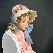 Куклы и игрушки handmade. Livemaster - original item Great set: Arina doll, high chair, dresses, hats. Handmade.