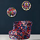 A set of decorative plates 'Blooming garden' - glow. Plates. Art by Tanya Shest. Online shopping on My Livemaster.  Фото №2