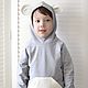 Костюм мышонка "Little Mouse" серый меланж. Комплекты одежды для малышей. Sidiko. Ярмарка Мастеров.  Фото №4