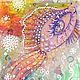 Рыбка Золотая Волшебная, авторская картина, красивый подарок, рыба, Картины, Калуга,  Фото №1