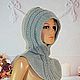 Knitted hood,any female head size. Hoods. alena11-75. Online shopping on My Livemaster.  Фото №2