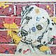 Paintings:Dalmatian artist. Embroidered cross pattern. Pictures. vologdaAlla. Ярмарка Мастеров.  Фото №5